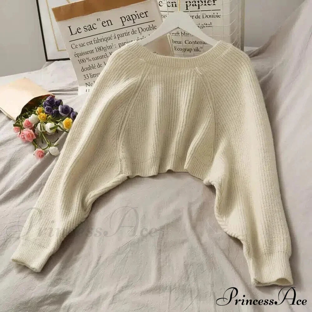Female Solid Casual Chic Short Knitted Cardigans image 17