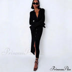 Female Warm Thick Party Long Dresses image 7