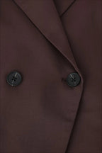 High-Waisted Button Blazer image 8