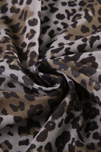 Vintage Leopard Print Low Waist Bodycon Skirt image 4