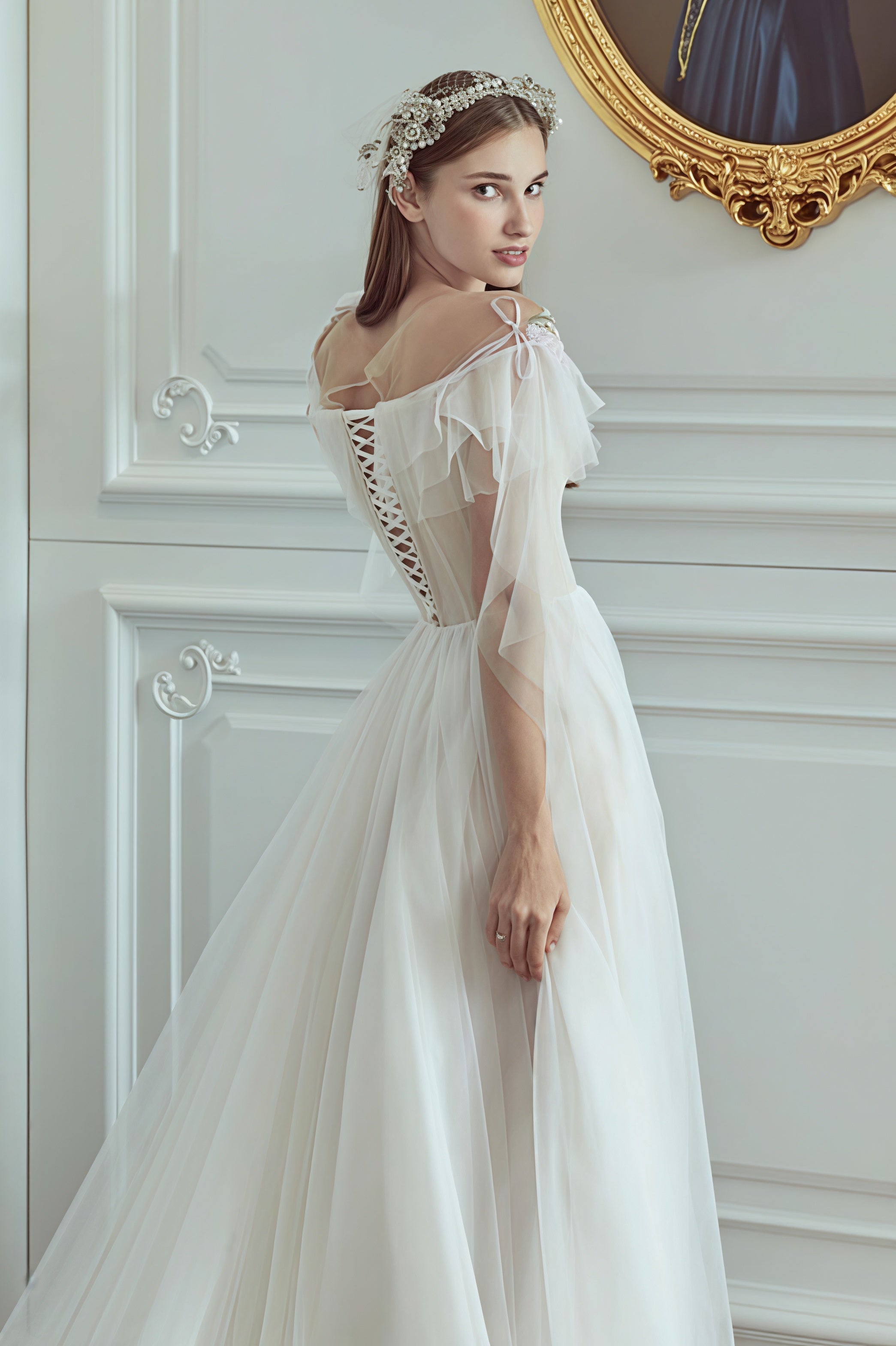 Forest Dreamy Palace Wedding Dress image 4