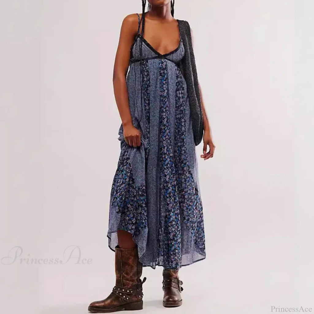 Fine Chiffon Floral Boho Dress image 7