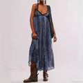 Fine Chiffon Floral Boho Dress image 7