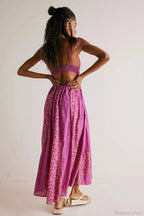 Fine Chiffon Floral Boho Dress image 6