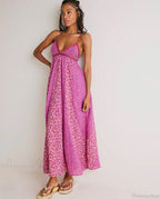 Fine Chiffon Floral Boho Dress image 9