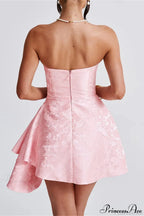Fitted Strapless Chic Party Dress image 2