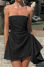 Fitted Strapless Chic Party Dress image 6