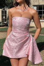 Fitted Strapless Chic Party Dress image 1