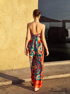 Flaming Passions Graceful Back Tie Top image 3