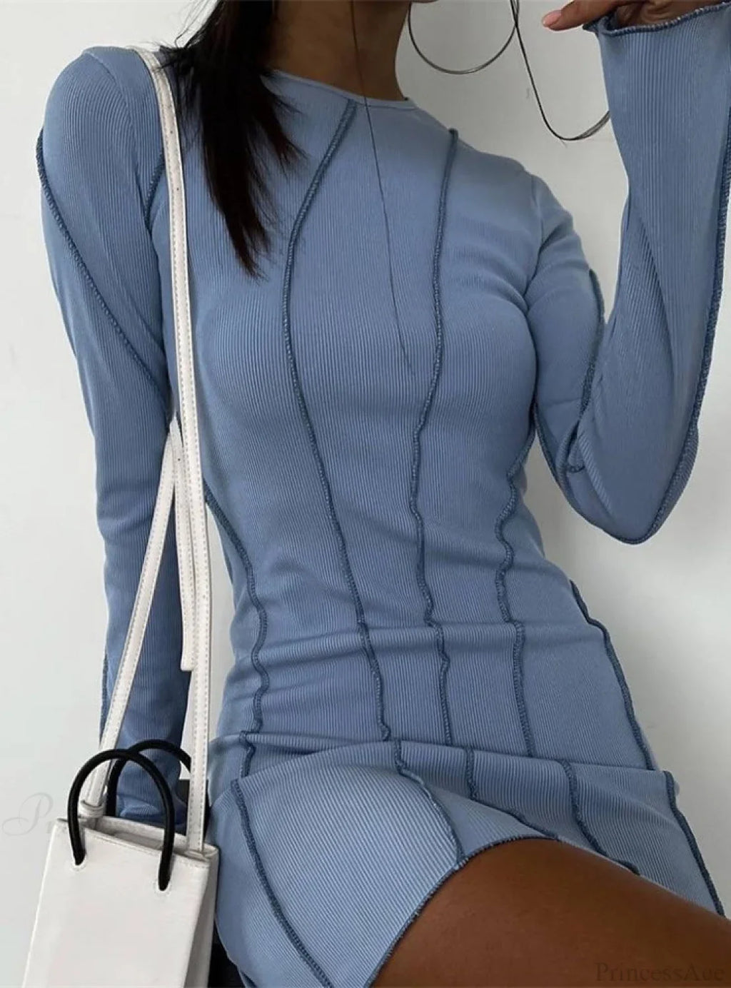 Flared Sleeve Dress image 1