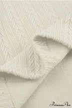Flares Sleeve Backless Cable Knit Dress image 7
