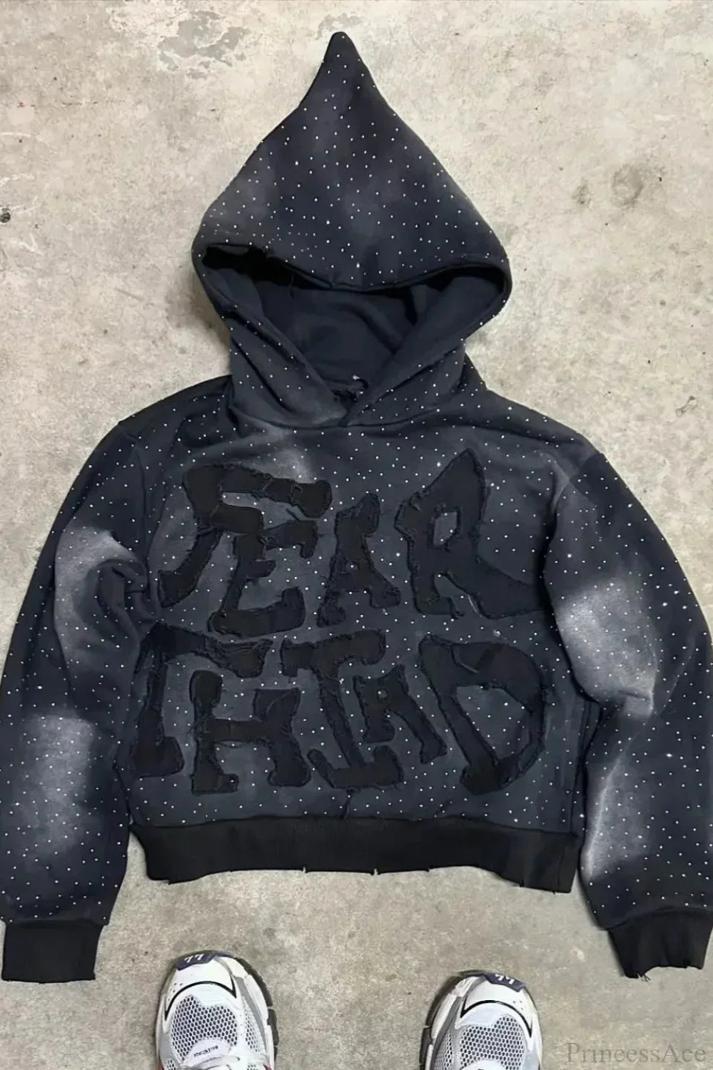 Flash Diamond Oversized Hoodie image 2