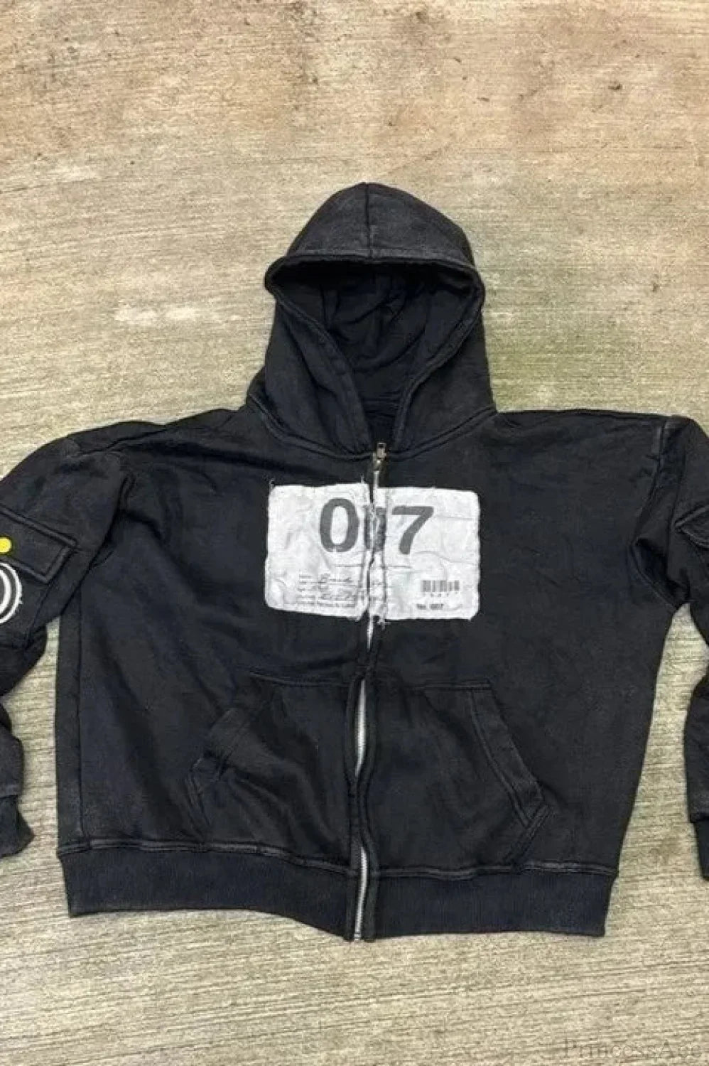 Flash Diamond Oversized Hoodie image 7