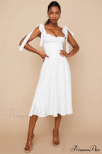Fleur de Paris Charming Floral Split Midi Dress image 8