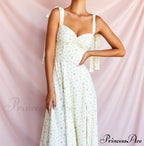 Fleur de Paris Charming Floral Split Midi Dress image 13