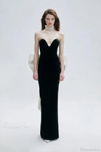 Floor-Length Backless Sequin Prom Dress image 3