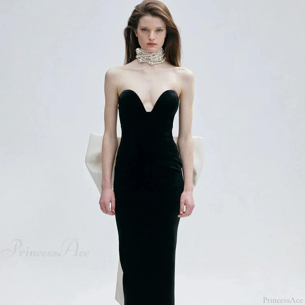 Floor-Length Backless Sequin Prom Dress image 1