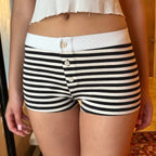 Floral Button Low-Rise Short image 6