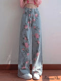 Floral Charming Flare Pants image 1