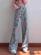 Floral Charming Flare Pants image 2