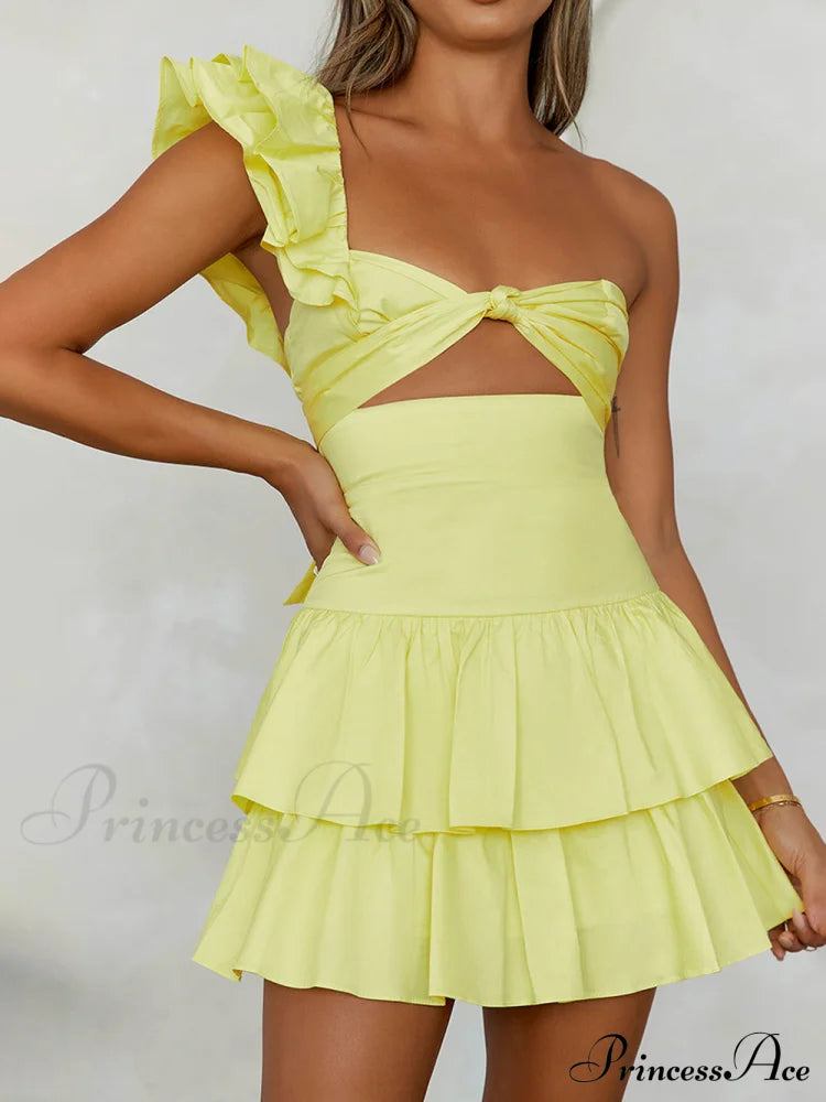 Floral Elegant Mini Dress image 5