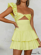 Floral Elegant Mini Dress image 5