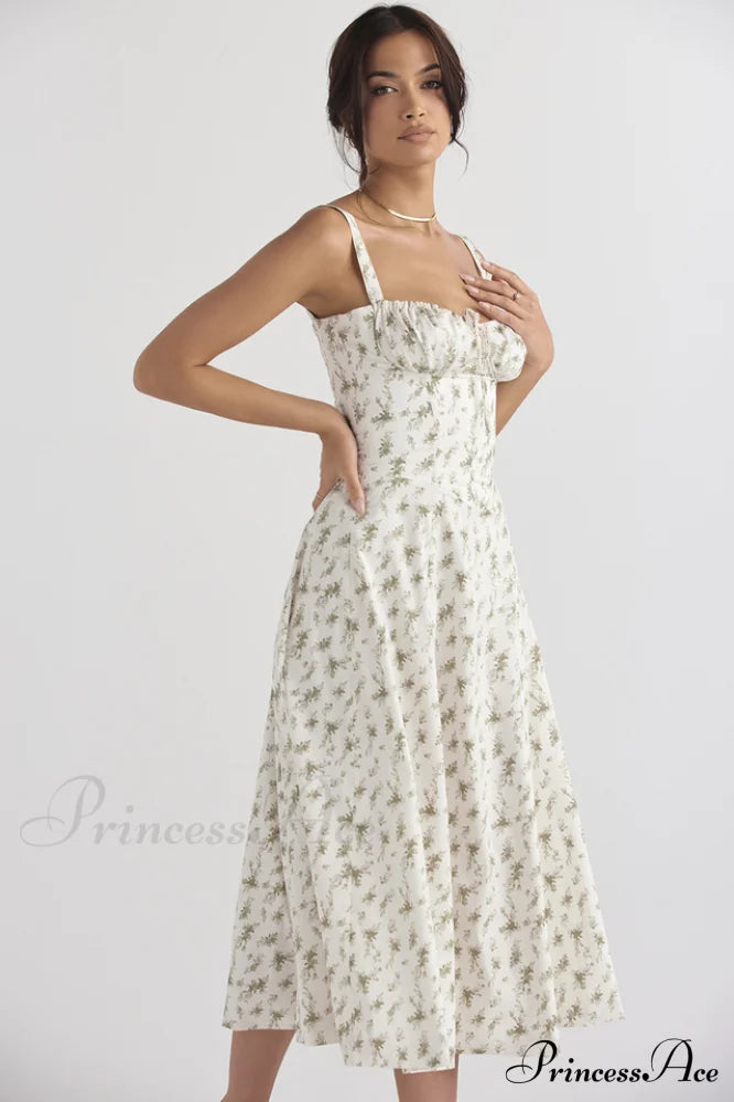 Floral Elegant Print Sundress image 9