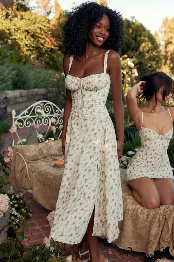 Floral Elegant Print Sundress image 6