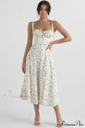 Floral Elegant Print Sundress image 1