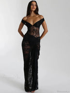 Floral Lace Skirt Suit Vacation Two Piece Set image 4