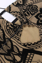 Floral Print Cutout Hip Dress Pack image 6