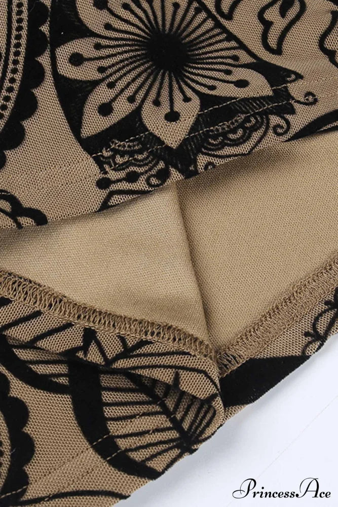 Floral Print Cutout Hip Dress Pack image 7