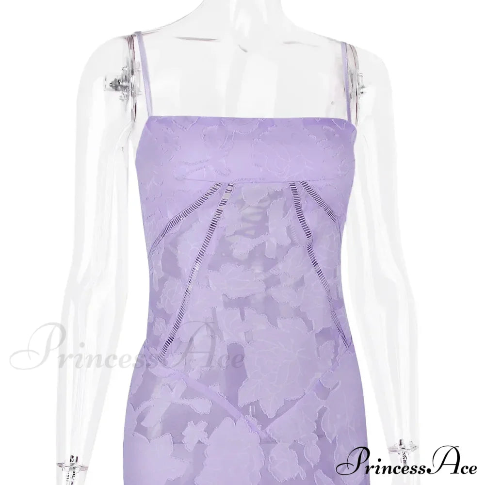 Floral Print Stylish Sheer Maxi Dress image 24