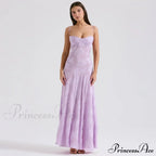 Floral Print Stylish Sheer Maxi Dress image 16