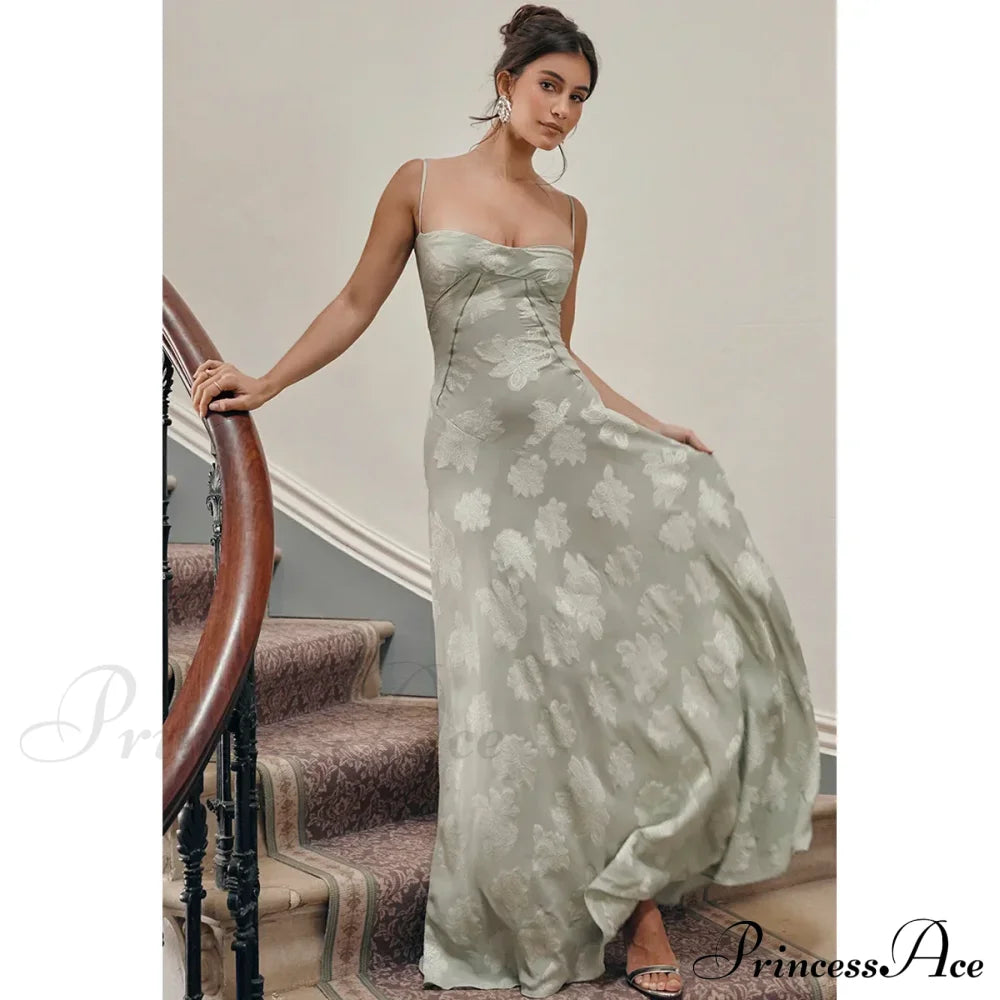 Floral Print Stylish Sheer Maxi Dress image 9