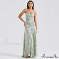 Floral Print Stylish Sheer Maxi Dress image 2