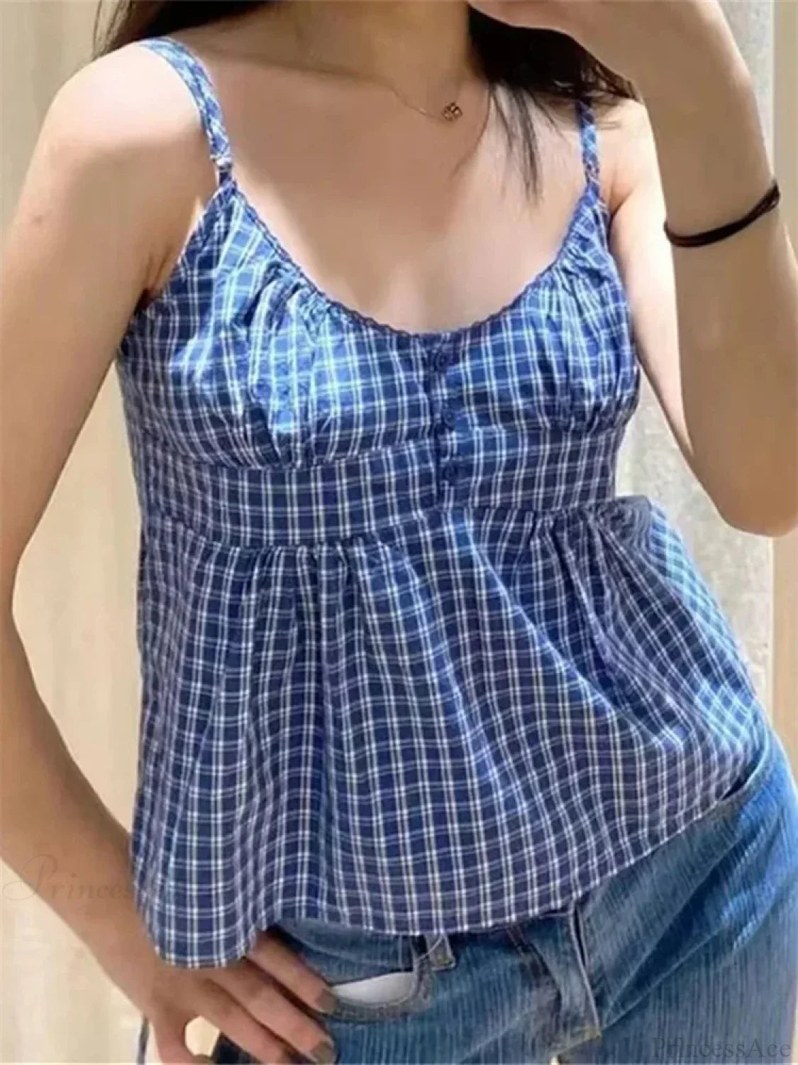 Floral Print V-neck Tie-up Spaghetti Crop Top image 7