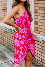 Floral Printed Graceful Wrap Maxi Dress image 2