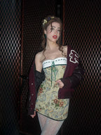 Floral Printed Mini Vacation Dress image 4