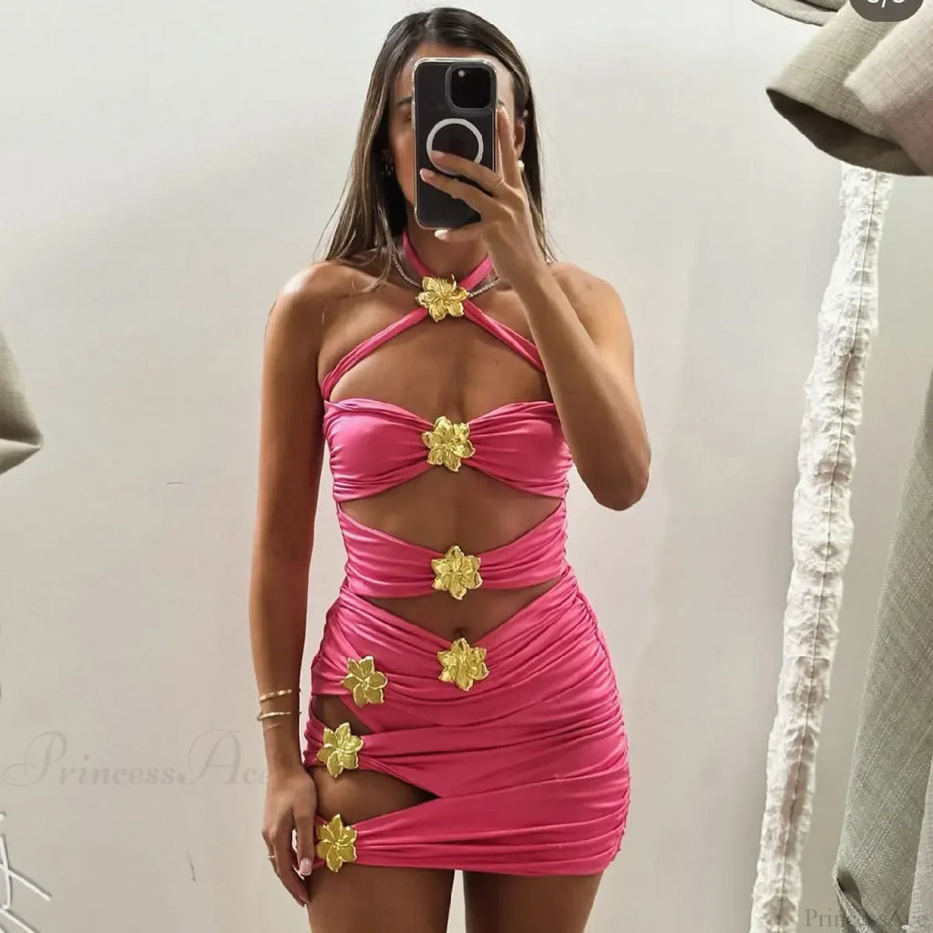 Floral Ruffle Push Up One-Piece Swimsuit image 3