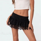 Floral Ruffles Fairycore Skirt image 6