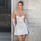 Floral Slim Bodycon A-line Vacation Dress image 2
