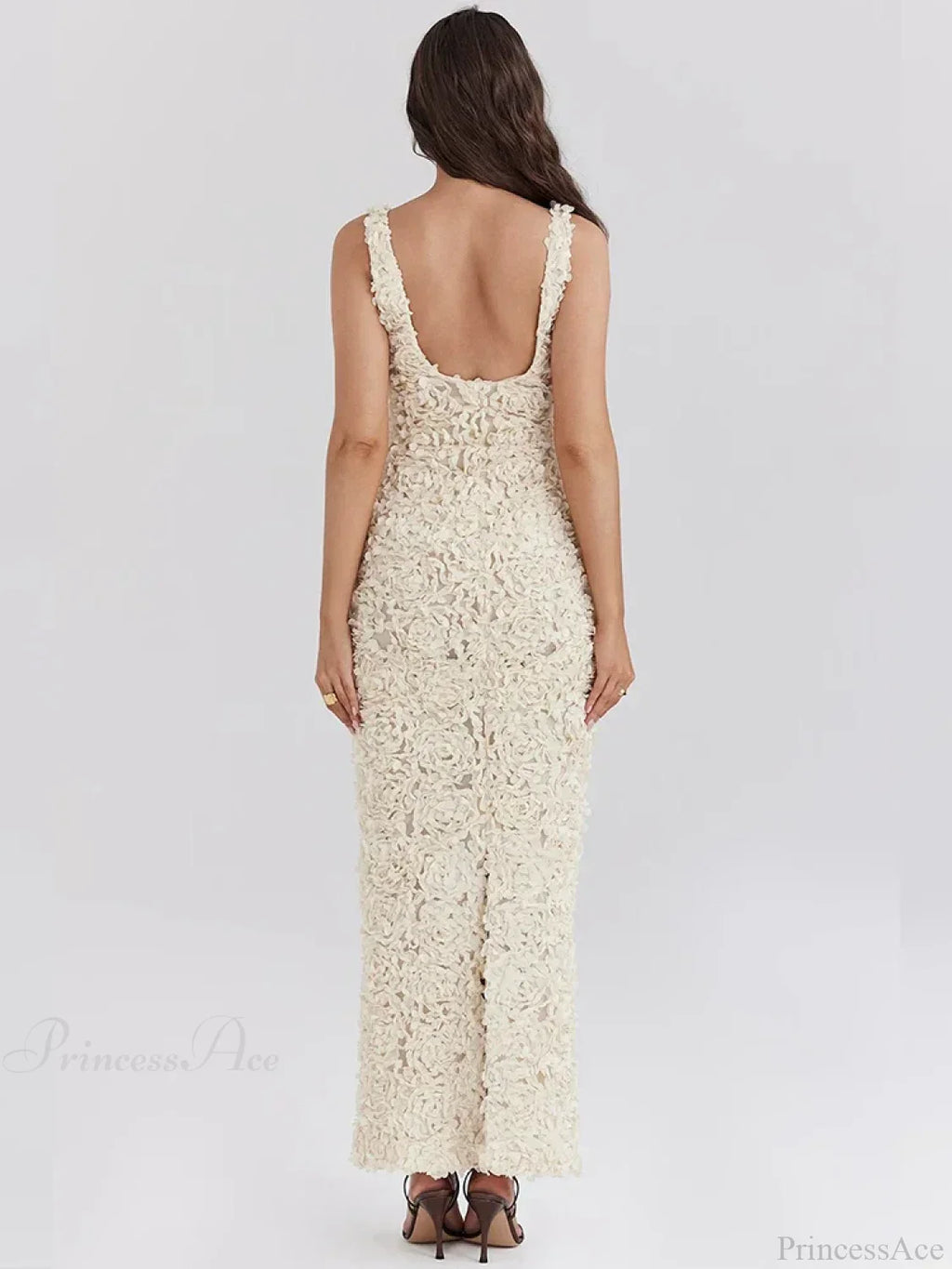 Floral Slim Bodycon Maxi Vacation Dress image 5