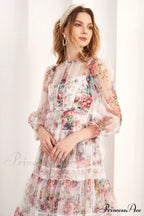 Floral Wonder Stylish Midi Dress image 12