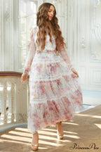 Floral Wonder Stylish Midi Dress image 1