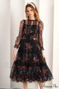 Floral Wonder Stylish Midi Dress image 4