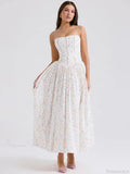 Floral Wrap A-Line Dress image 2
