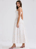 Floral Wrap A-Line Dress image 3