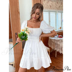 Flounce Hem Dress with Tie Back image 6