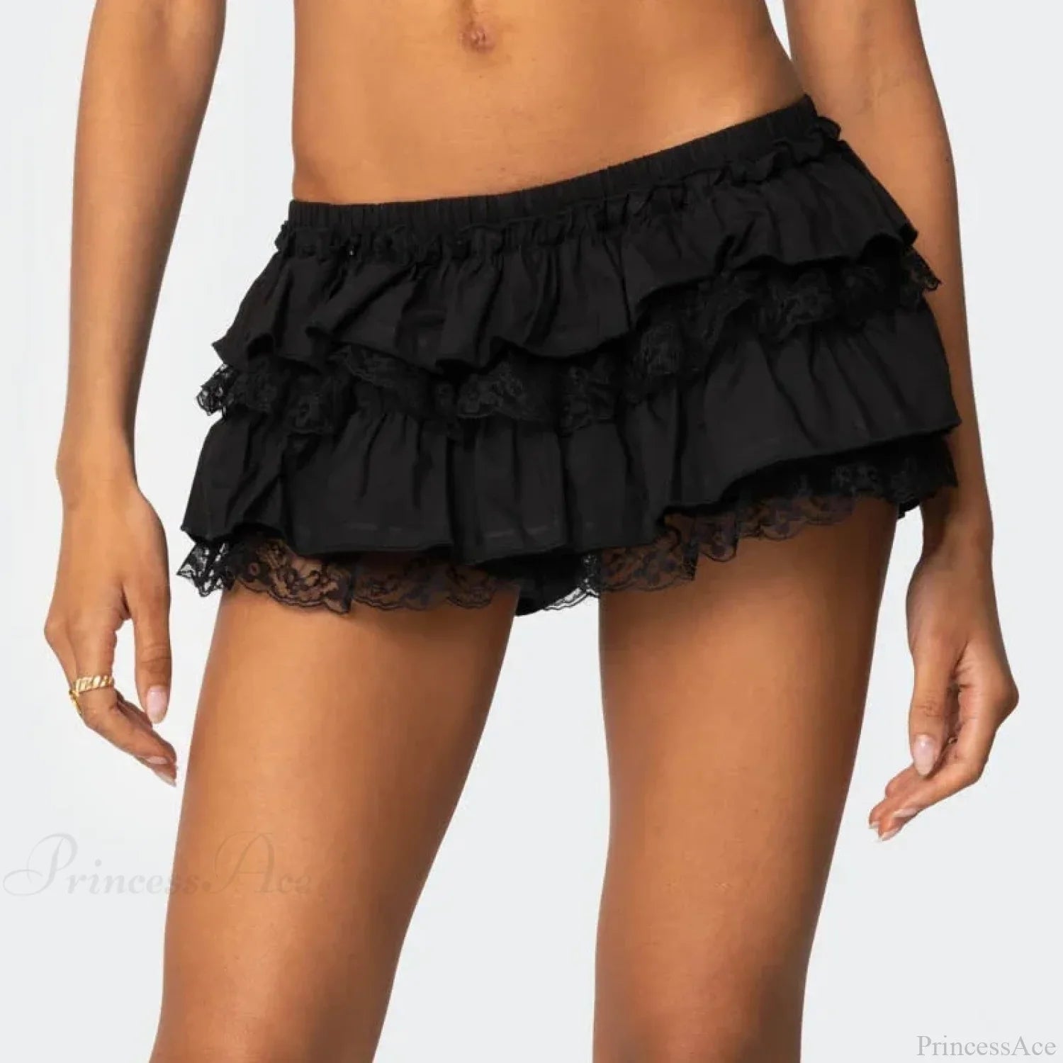 Flowy Ruffle Tiered Bloomer Skirt image 7